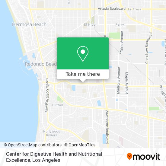 Center for Digestive Health and Nutritional Excellence map
