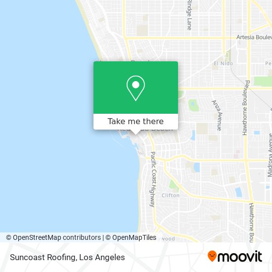 Suncoast Roofing map