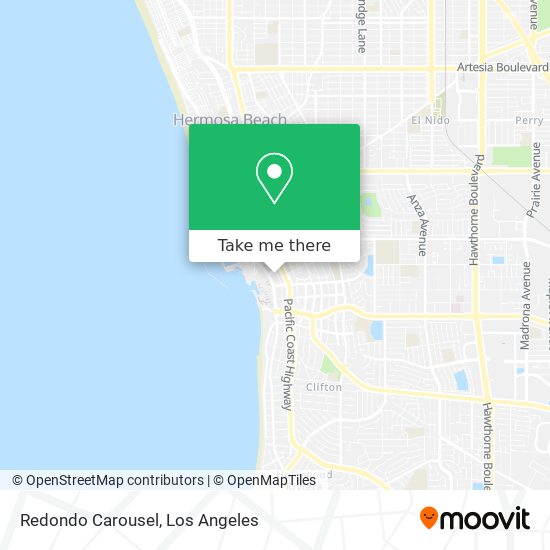 Redondo Carousel map