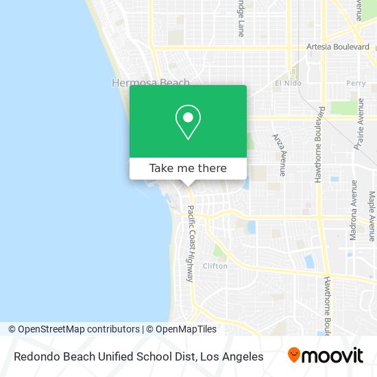 Mapa de Redondo Beach Unified School Dist