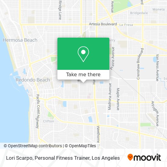 Lori Scarpo, Personal Fitness Trainer map