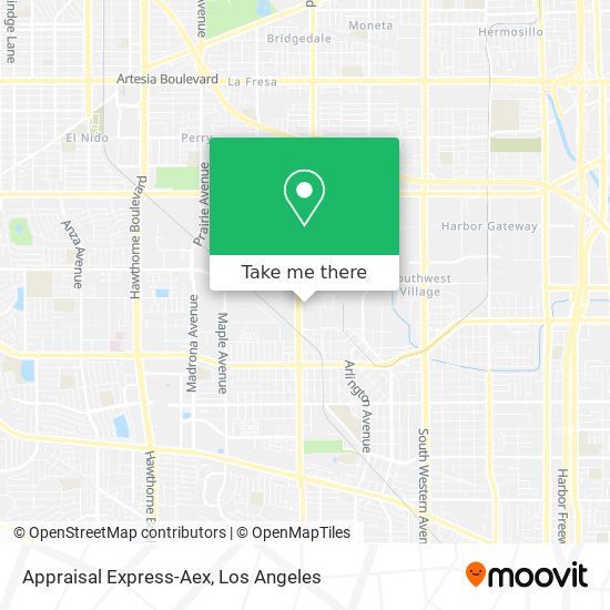 Mapa de Appraisal Express-Aex