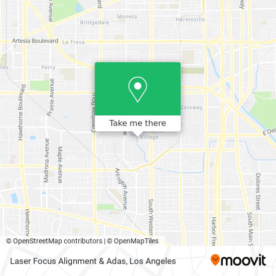 Mapa de Laser Focus Alignment & Adas