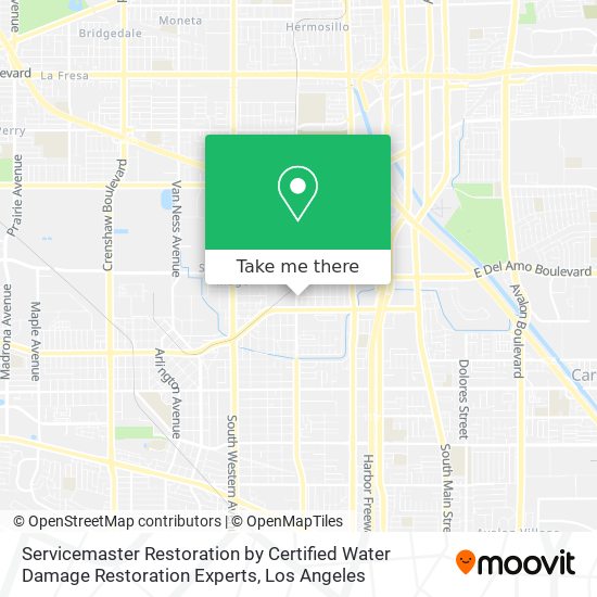 Servicemaster Restoration by Certified Water Damage Restoration Experts map