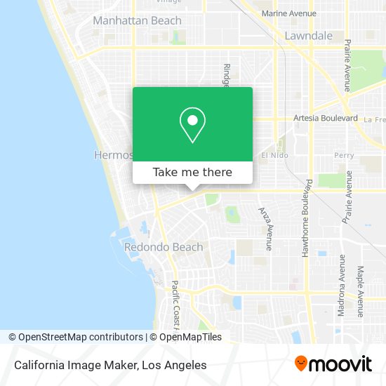 California Image Maker map