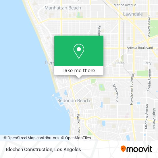 Blechen Construction map