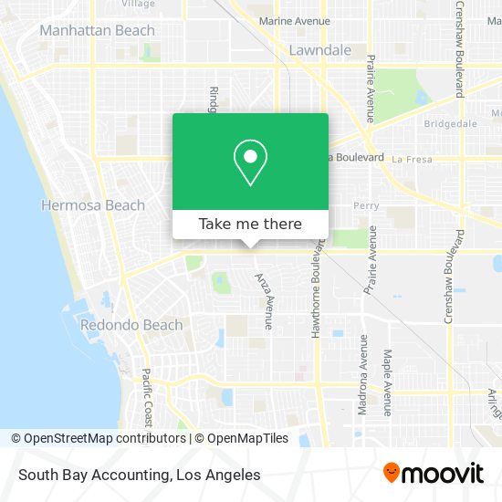 Mapa de South Bay Accounting