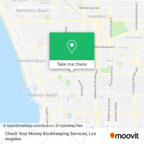 Check Your Money Bookkeeping Services map