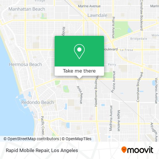 Rapid Mobile Repair map