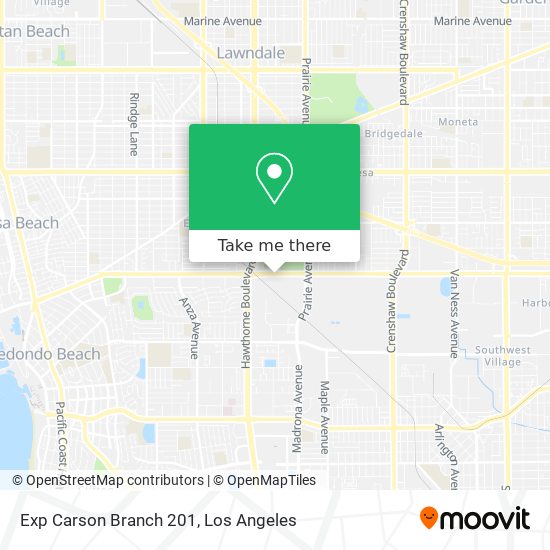 Exp Carson Branch 201 map
