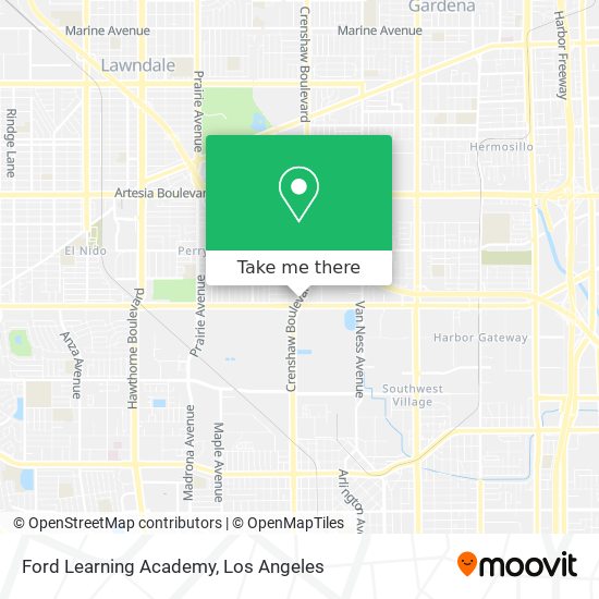 Mapa de Ford Learning Academy