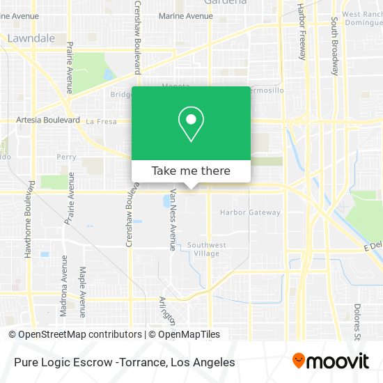 Pure Logic Escrow -Torrance map