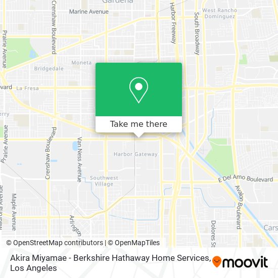 Akira Miyamae - Berkshire Hathaway Home Services map