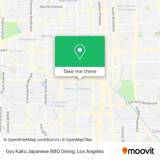 Mapa de Gyu Kaku Japanese BBQ Dining