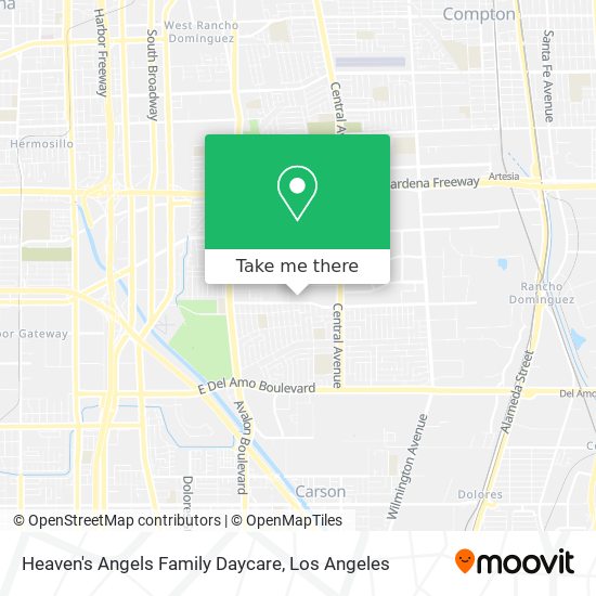 Heaven's Angels Family Daycare map