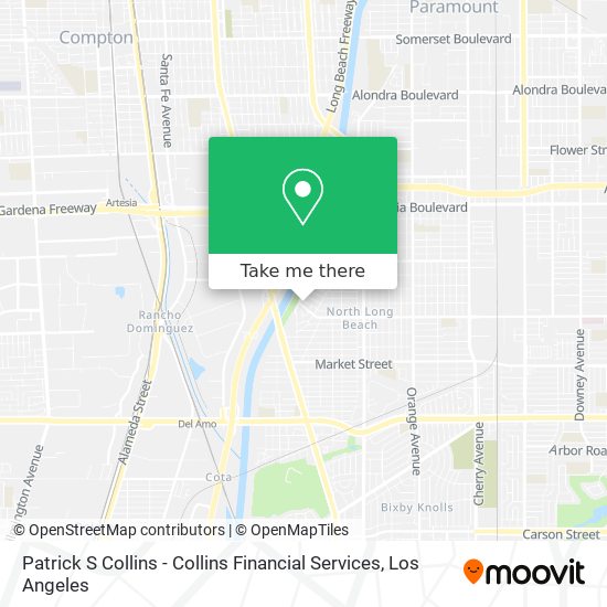 Mapa de Patrick S Collins - Collins Financial Services