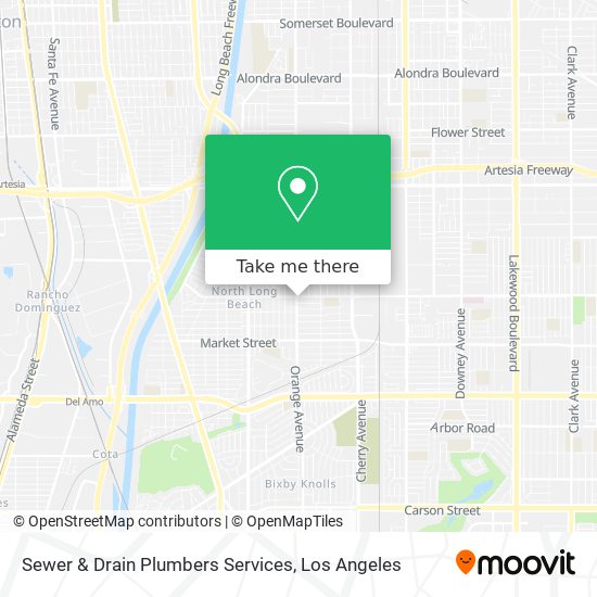 Sewer & Drain Plumbers Services map