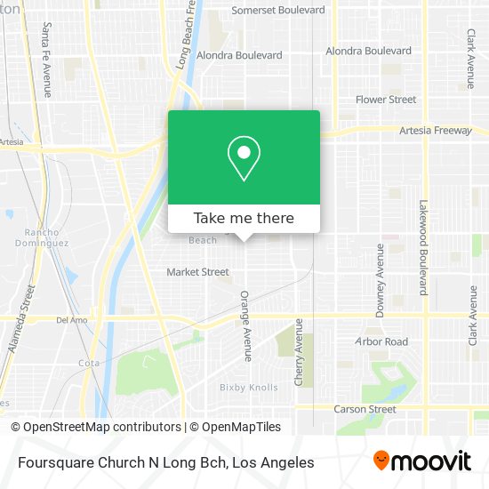Foursquare Church N Long Bch map