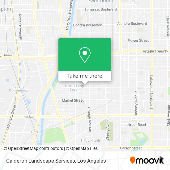 Mapa de Calderon Landscape Services