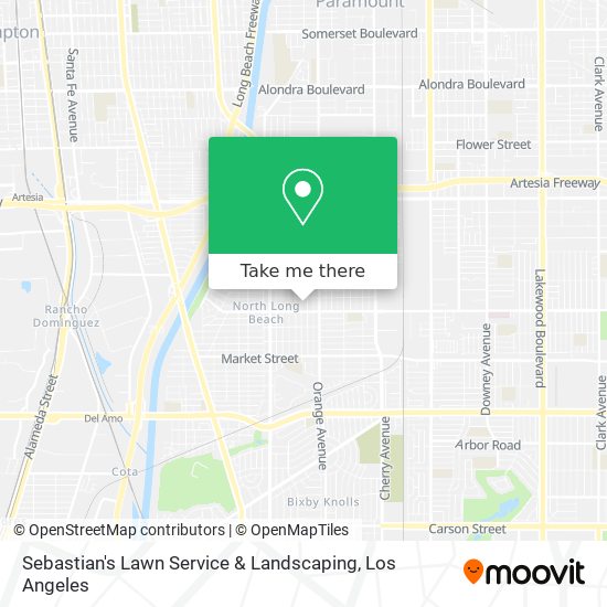 Sebastian's Lawn Service & Landscaping map