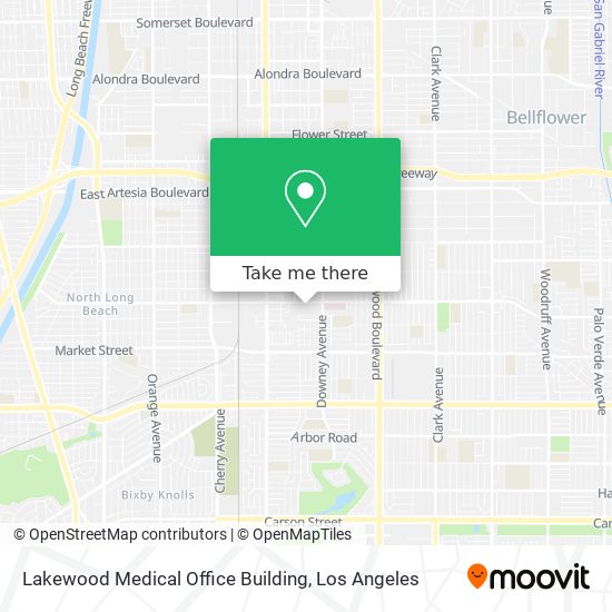 Lakewood Medical Office Building map