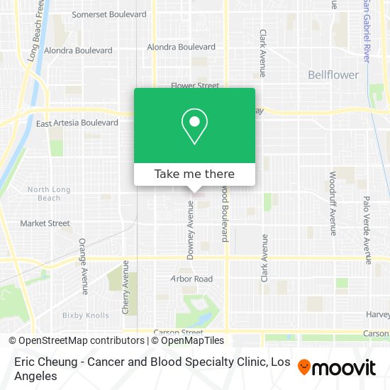 Eric Cheung - Cancer and Blood Specialty Clinic map