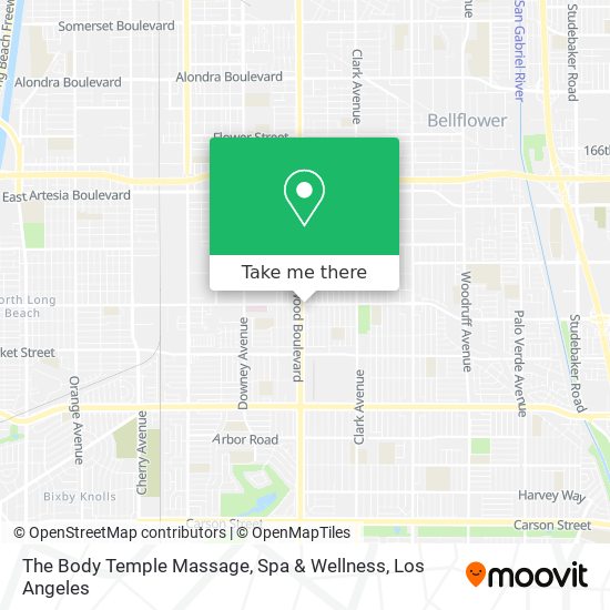 Mapa de The Body Temple Massage, Spa & Wellness