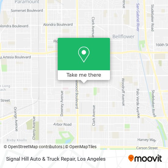 Signal Hill Auto & Truck Repair map