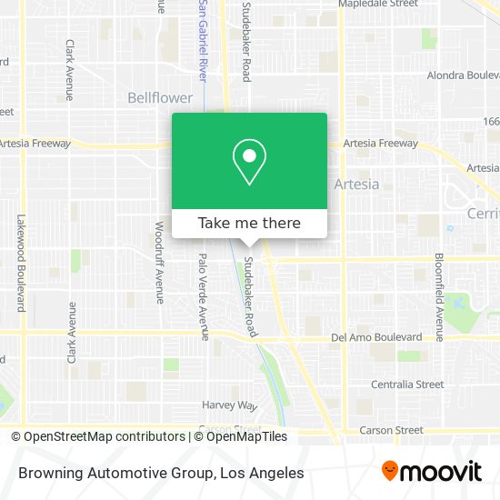 Browning Automotive Group map
