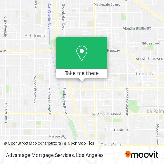 Advantage Mortgage Services map