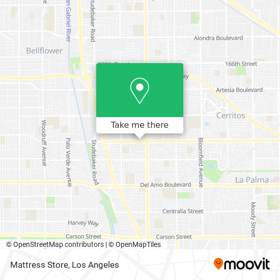 Mattress Store map