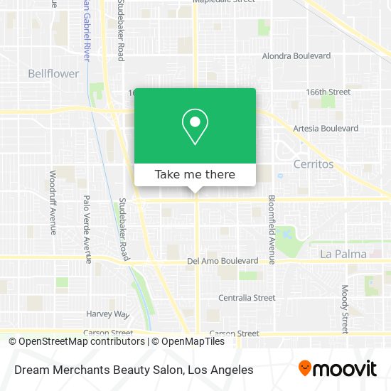 Dream Merchants Beauty Salon map