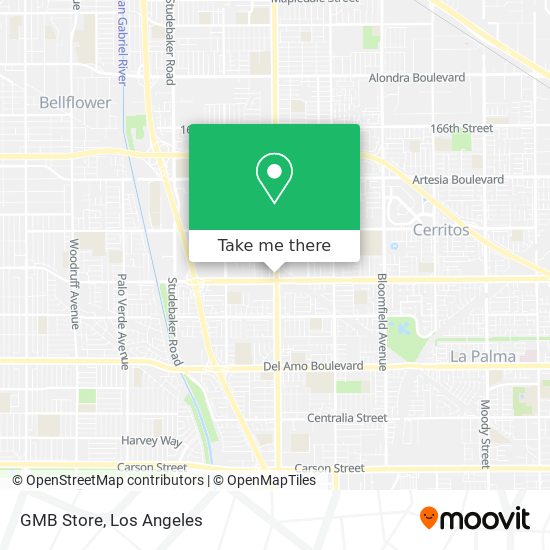 GMB Store map