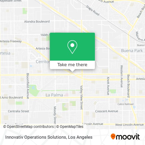 Innovativ Operations Solutions map