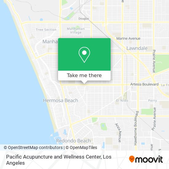 Pacific Acupuncture and Wellness Center map