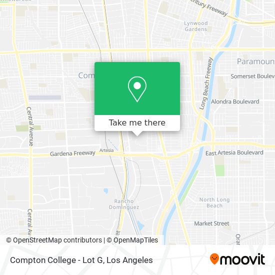 Compton College - Lot G map