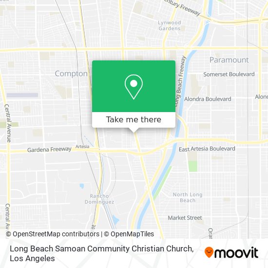 Long Beach Samoan Community Christian Church map