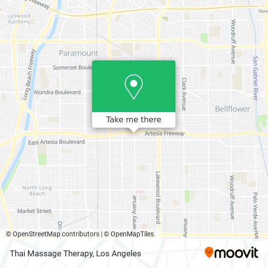 Thai Massage Therapy map
