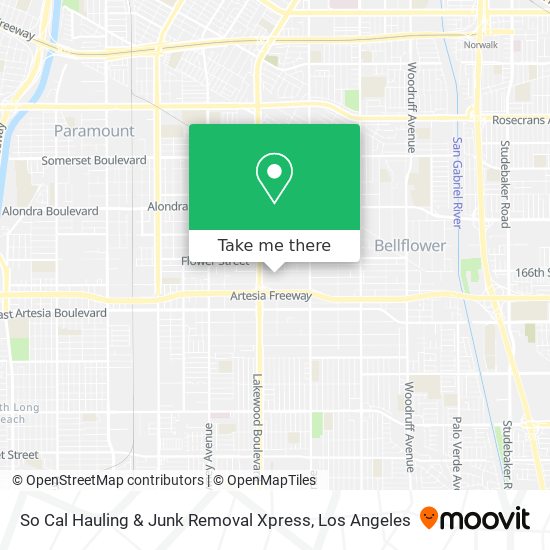 So Cal Hauling & Junk Removal Xpress map