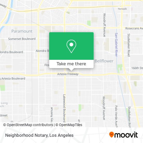 Neighborhood Notary map