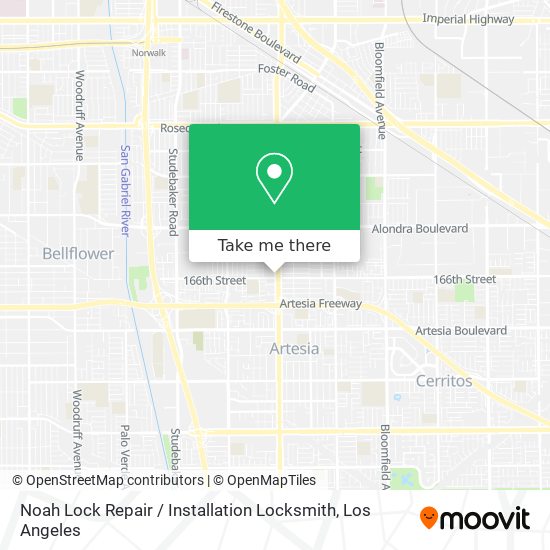 Mapa de Noah Lock Repair / Installation Locksmith