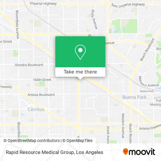 Mapa de Rapid Resource Medical Group