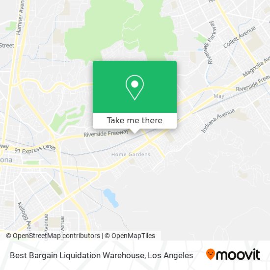 Best Bargain Liquidation Warehouse map