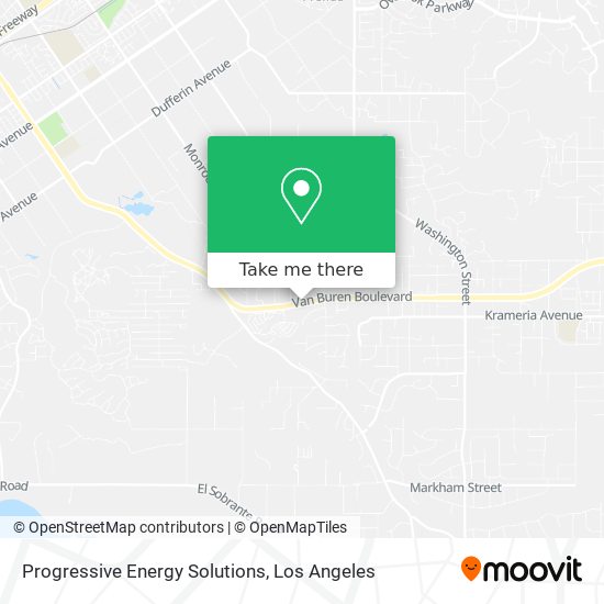 Progressive Energy Solutions map