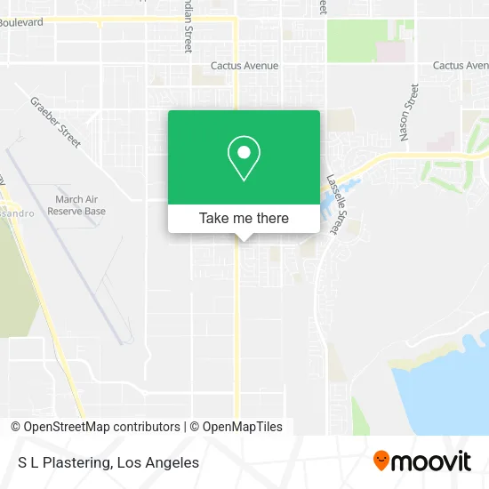 S L Plastering map
