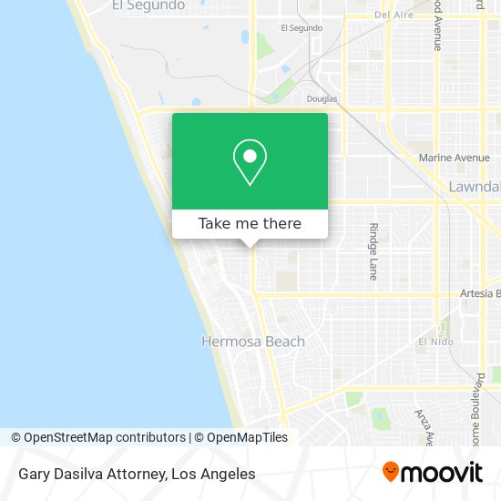 Gary Dasilva Attorney map