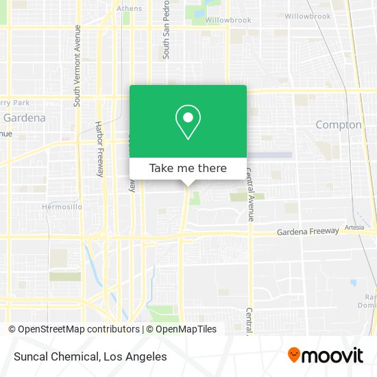 Suncal Chemical map