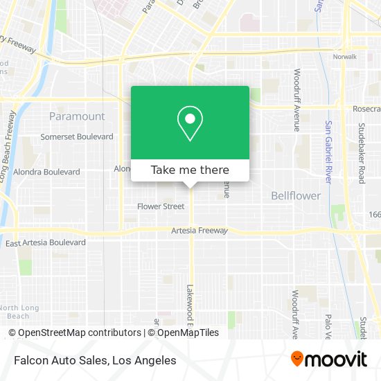 Falcon Auto Sales map