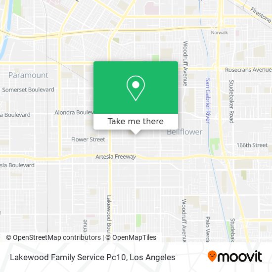 Mapa de Lakewood Family Service Pc10