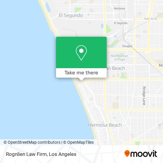 Rognlien Law Firm map